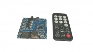 Moduł odtwarzacza MP3 z USB, kartą microSD,bluetooth, zestaw głośnoimówiący, radio FM