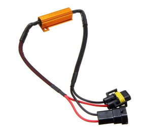 Rezystor filtr CANBUS 50W 6 Ohm ze złączem H8 H11