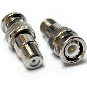 Adapter wtyk BNC męski -> złącze SMA męskie