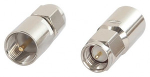 Adapter złącze męskie FME -> SMA męski