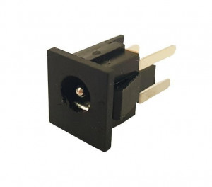 Gniazdo DC 2.1/5.5 do obudowy na zatrzask Typ2 pionowe