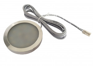 Lampka LED 12V biała 1W 60mm h=8mm