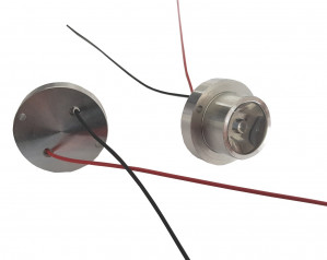 Lampka LED 12V biała 1W 22mm