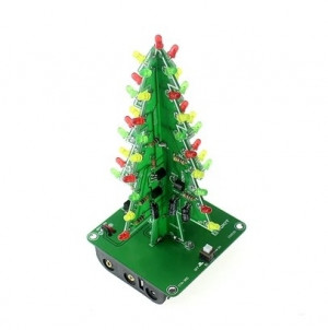 Choinka LED 5V 3D + koszyk (KIT- do samodzielnego złożenia)
