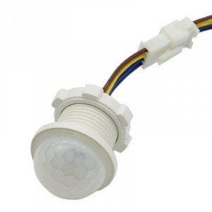 Czujnik ruchu 20mm 230V 40s do żarówek LED