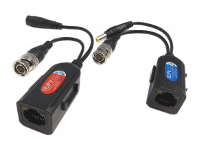 Konwerter pasywny BNC/DC-RJ45 "Video Balun"