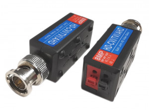 Konwerter pasywny BNC-UTP "Video Balun" 2szt TYP 3