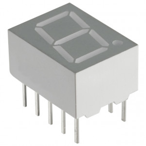 Wyświetlacz 1 cyfra h=9.90mm Zielony WA (wspólna anoda) (LSD039BG)