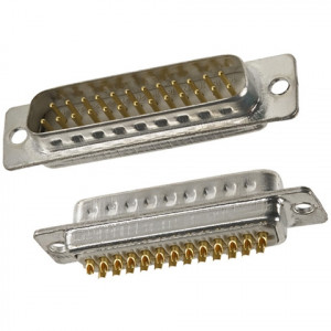 Wtyk D-SUB 25 pin lutowany na kabel opak=100 szt
