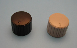 Gałka potencjometru szara 20mm GS20