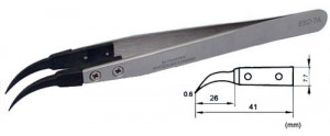 Pęseta z wymiennymi końcówkami ESD-7A