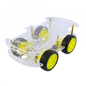 Podwozie robota 4x4 z silnikami + akces.