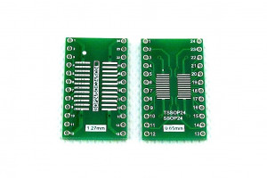 Adapter SOP24/SOIC24/SSOP24/TSSOP24 na DIP24