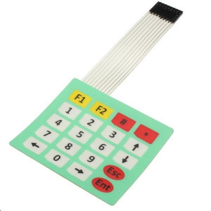 Klawiatura membranowa 20 klawiszy l=200mm