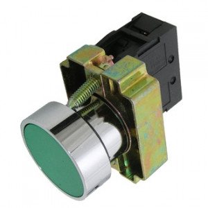 Przycisk XB2-BA31 monostabilny okrągły 3A/240V zielony (NO)