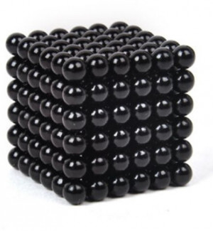 Magnes neodymowy kulka średnica 5mm "NEOCUBE" czarny