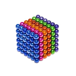 Magnes neodymowy kulka średnica 5mm "NEOCUBE" różnokolorowe