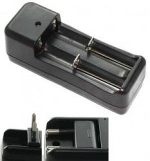 Ładowarka na 2 akumulatory Li-ion 3.7V 18650, 26650, wtyczkowa