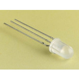 Dioda LED 5mm Czerwona/Zielona WA (wspólna anoda), matowa 3 nogi opak=100 szt