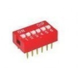 DIP Switch x6 Czerwony l=28szt