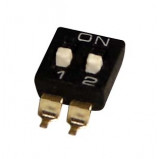 DIP Switch IC SMD x2 Czarny l=76szt