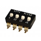 DIP Switch IC SMD x4 Czarny l=42szt