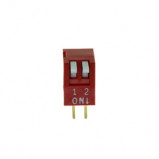 DIP Switch Piano x2 Czerwony l=73szt