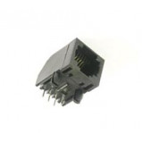Gniazdo 6P6C boczne/kątowe. h=12.5mm opak=100 szt