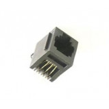 Gniazdo 6P6C pionowe h=15.5mm opak=100 szt