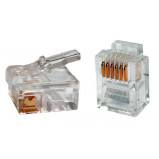 Wtyk telefoniczny RJ12 ( 6P6C ) opak=100 szt