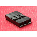 Obudowa złącza czarna 1x3PIN r.2.54mm opak=100 szt