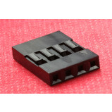 Obudowa złącza czarna 1x4PIN r.2.54mm opak=100 szt