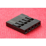 Obudowa złącza czarna 1x5PIN r.2.54mm opak=100 szt