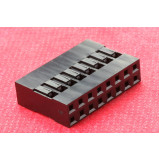 Obudowa złącza czarna 2x8PIN r.2.54mm opak=100 szt