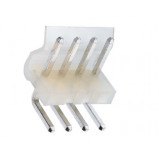 Wtyk do druku kątowy 2 PIN r.3.96mm opak=100 szt