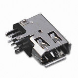 Gniazdo IEEE 6pin kątowe do druku boczne