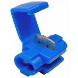 Szybkozłączka samochodowa 1-2.5mm niebieska opak=100 szt
