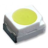 Dioda LED SMD PLCC2 Biała ciepła 1500mcd opak=100 szt