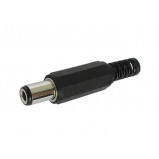 Wtyk DC 2.1mm/5.5mm krótki (9.5mm) opak=100 szt