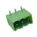 XY2500R-D- 3P listwa męska 3pin kątowa, zamknięta opak=100 szt