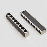 Gniazda ekranowane 8P8C 1x8 RJ45 h=12mm