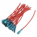Kabel z konektorem żeńskim 6.3mm opak=100 szt