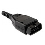 Wtyk OBD2 męski na kabel