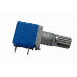 Potencjometr obrotowy 9x11 1K Ohm B (liniowy) z wyłącznikiem l=15mm