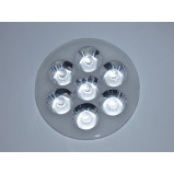 Soczewka na 7 LED mocy kąt 60° SPL10