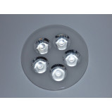 Soczewka na 5 LED mocy kąt 60° SPL9
