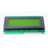 Wyświetlacz LCD 4x20 98x60mm zielone podświetlenie