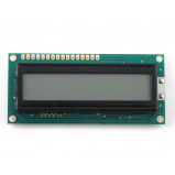 Wyświetlacz LCD 2x16 80x36mm białe podświetlenie