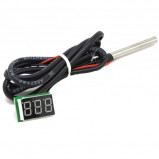 Miernik temperatury 12V DS18B20 -55~125C Niebieski