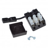 Kostka elektryczna 3 PIN 10A 405V w obudowie